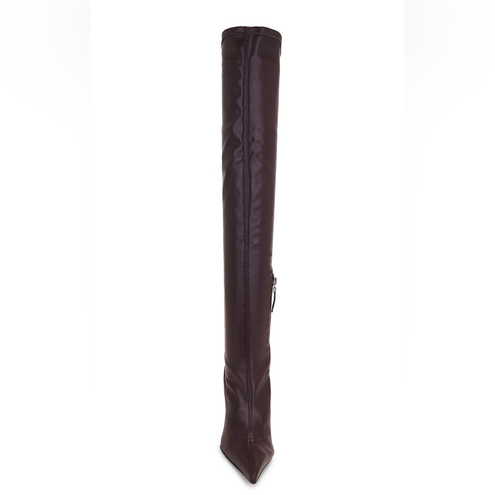 Sienna Over The Knee Cherry Wine Schutz Boots - Picture 8 of 13